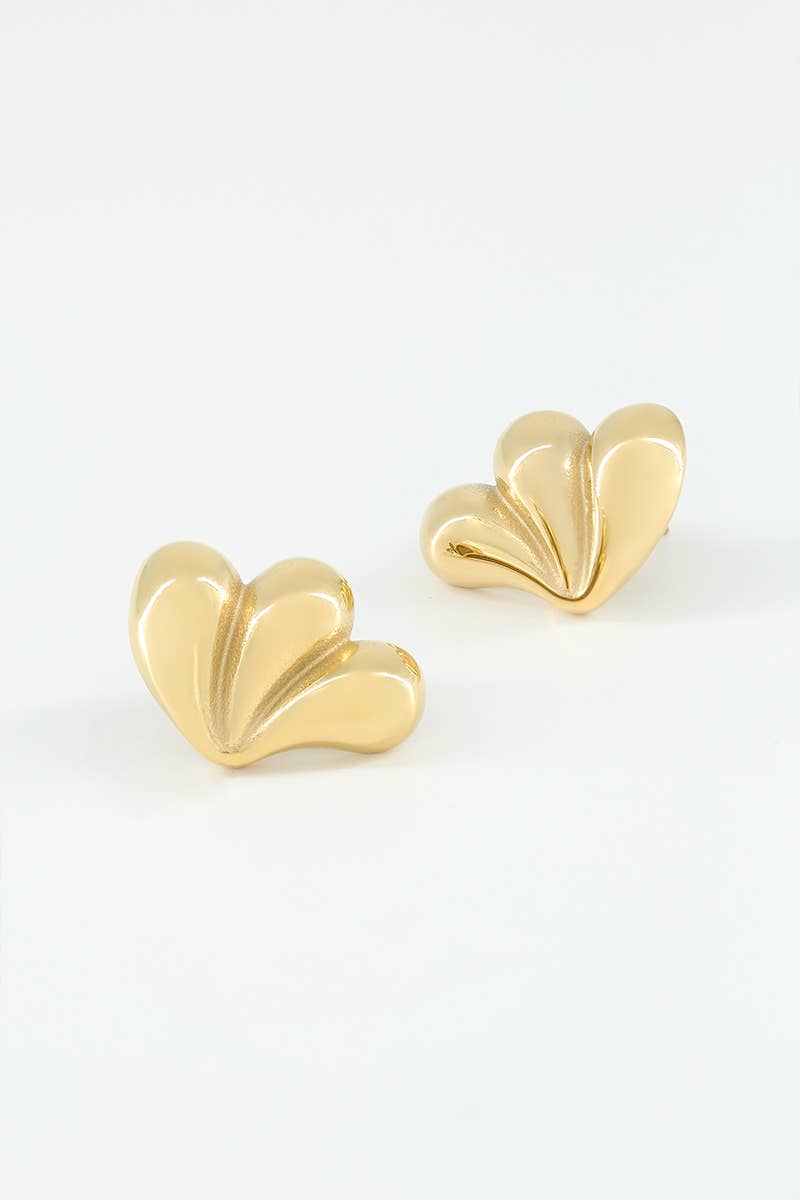 Pendientes de acero inoxidable