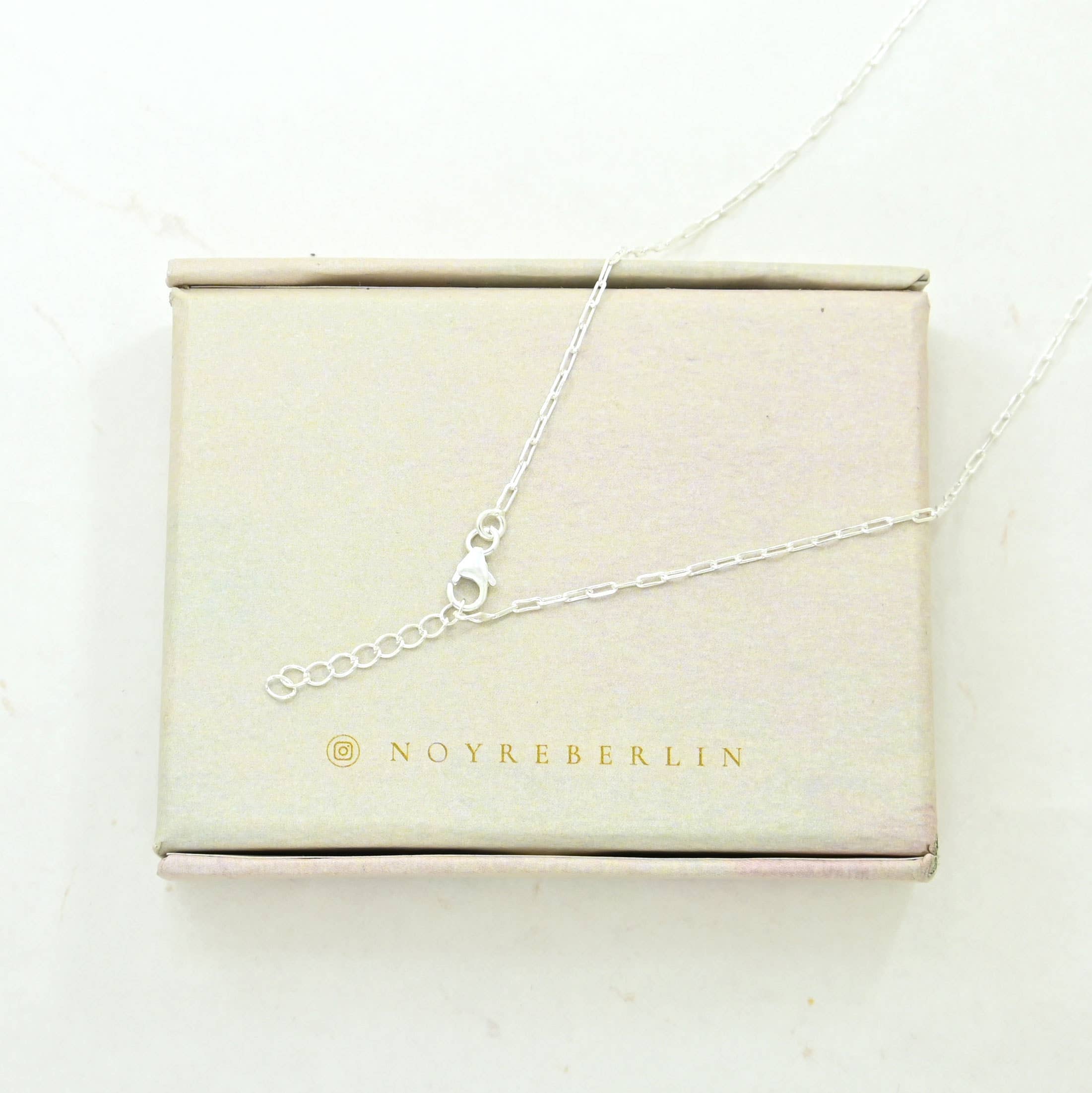 COLLAR CALCEDONIA AQUA PLATA 925