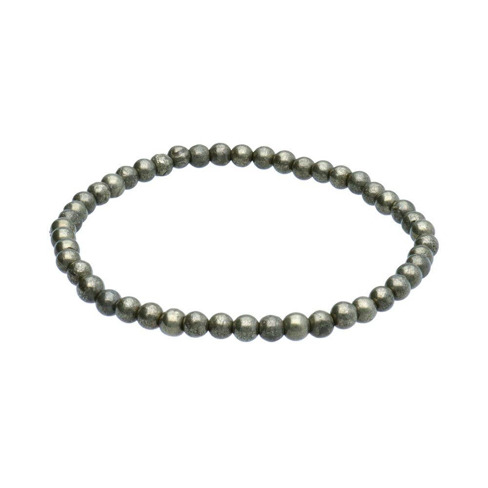 Pulsera de Pirita 4mm