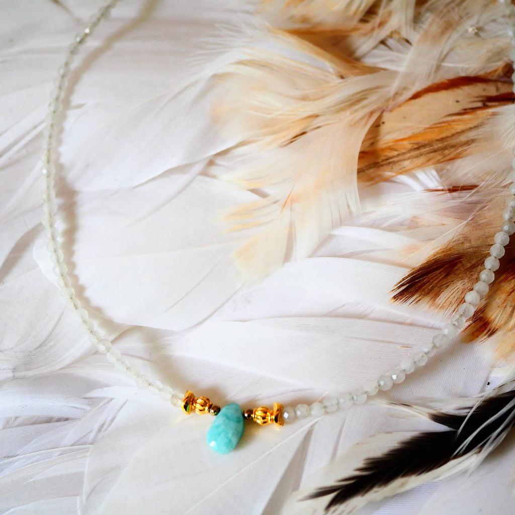 COLLAR SOFIA AMAZONITA