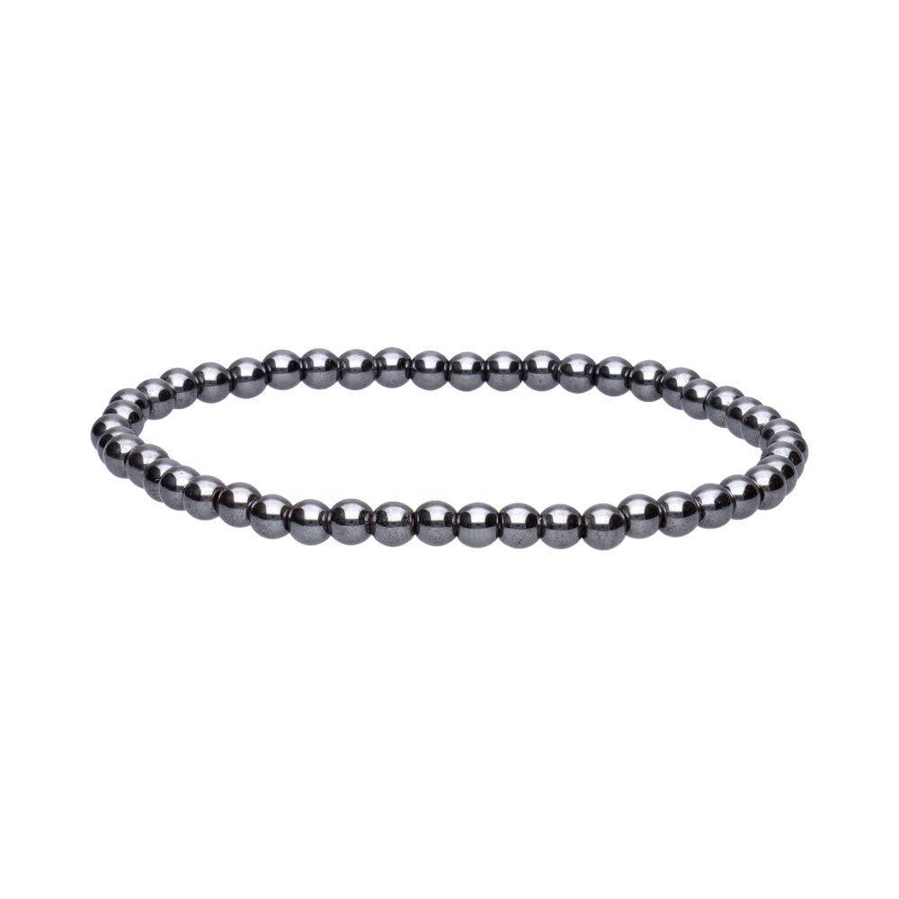Pulsera de Hematite 4mm
