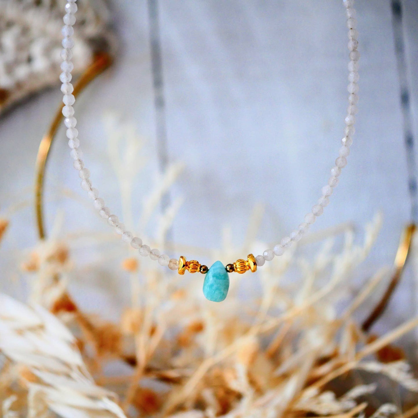 COLLAR SOFIA AMAZONITA