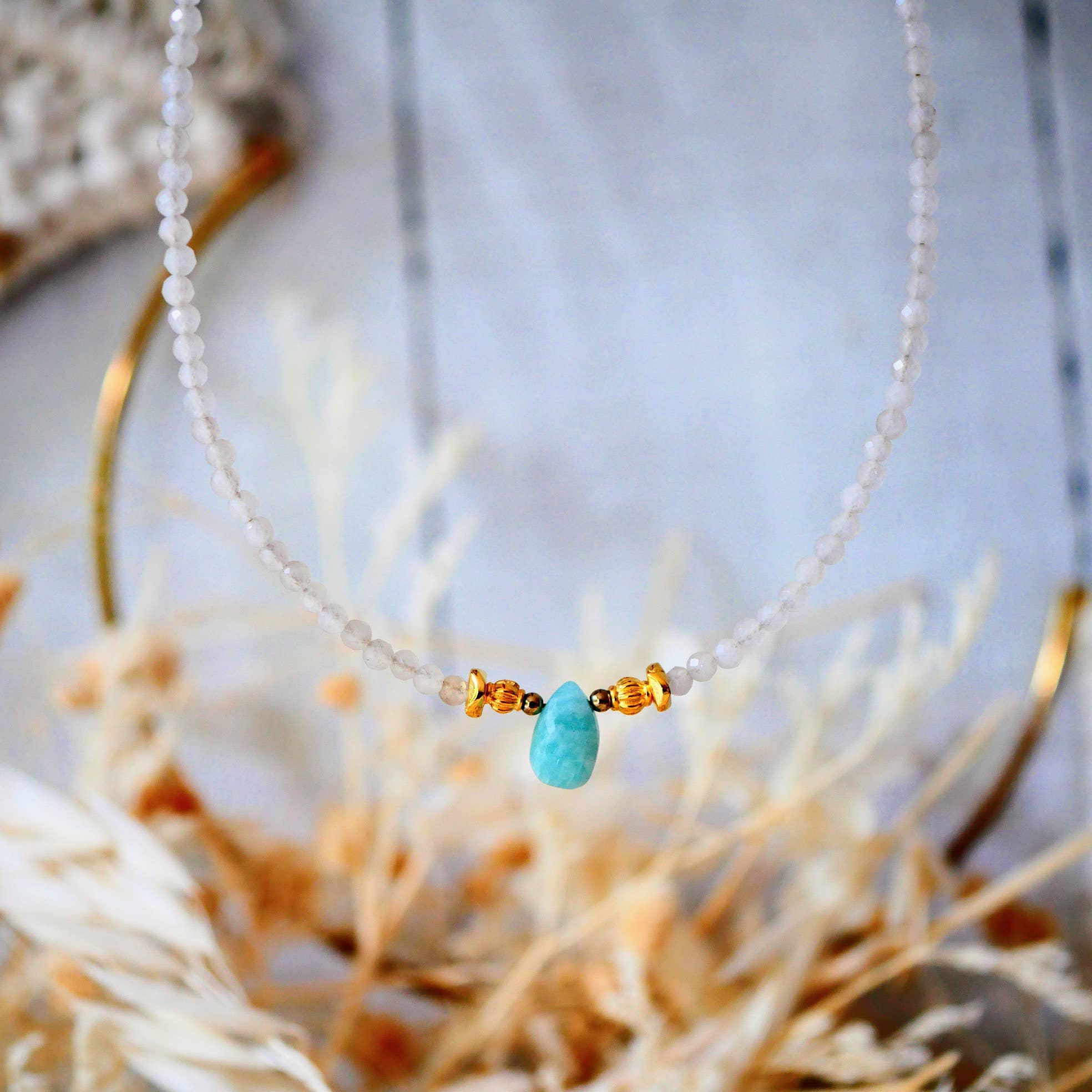 COLLAR SOFIA AMAZONITA