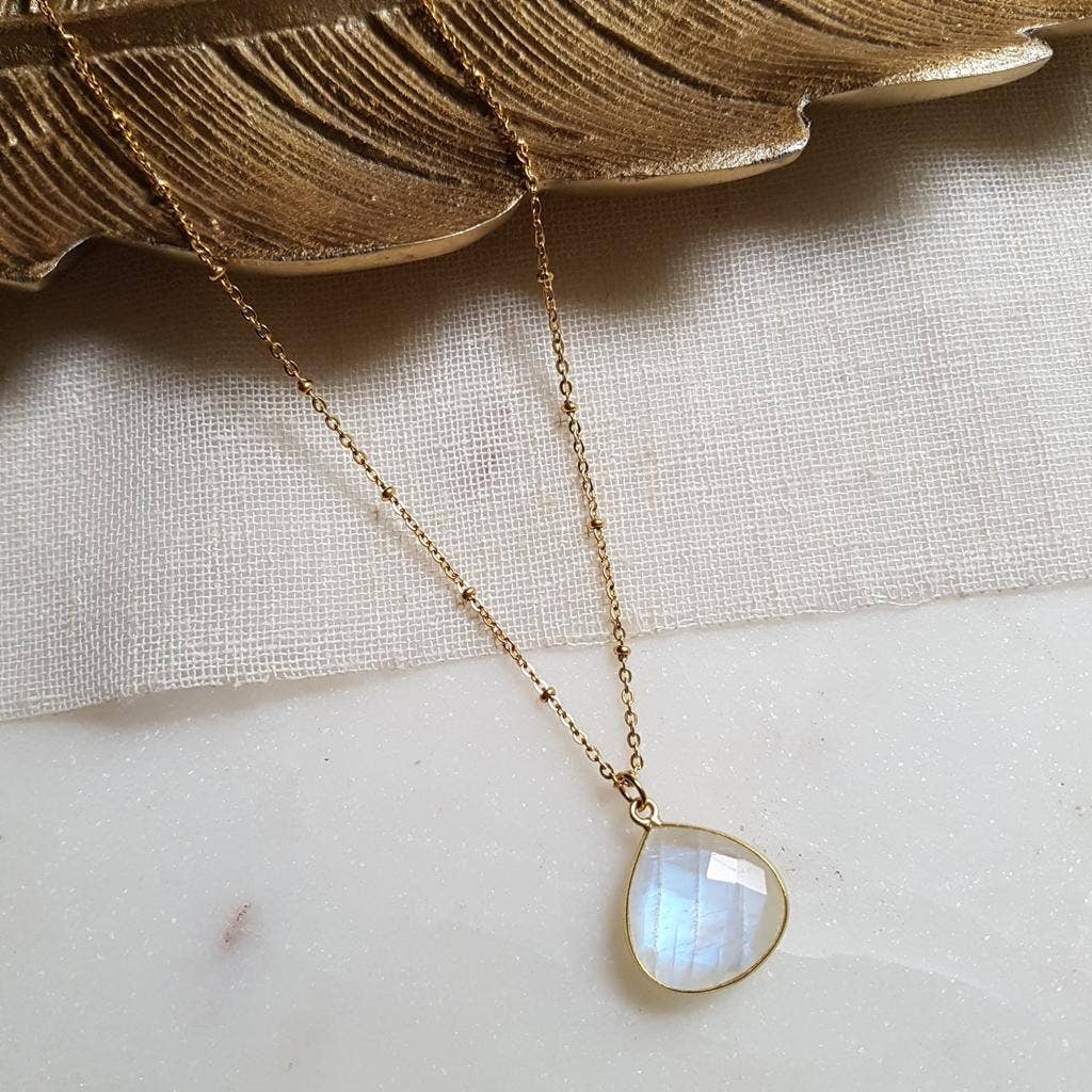 COLLIER JUSTINE - elección de piedra natural