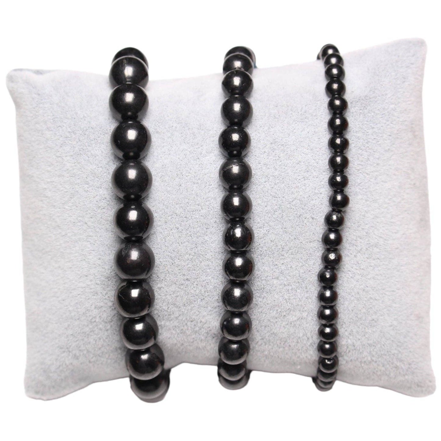 Pulsera de Shungita Natural – Protección, Equilibrio y Conexión con la Tierra