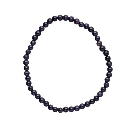 Pulsera de Goldstone Azul 4mm