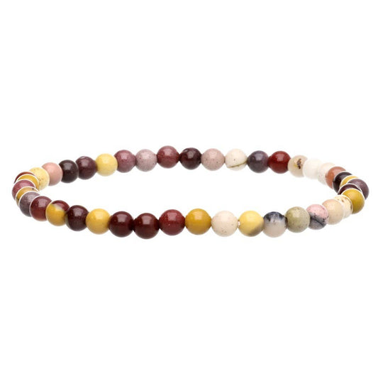 Pulsera de Jaspe Mokaita 4mm