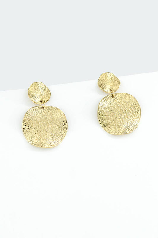 Pendientes de acero inoxidable
