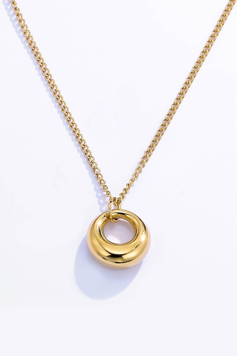 Collar fino de acero inoxidable
