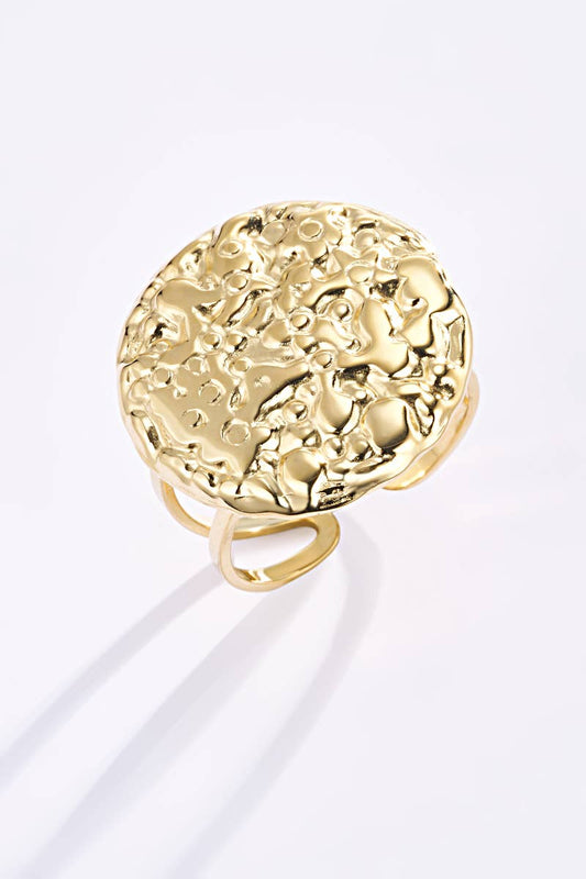 Anillos redondos planos texturizados de acero inoxidable 424RX21