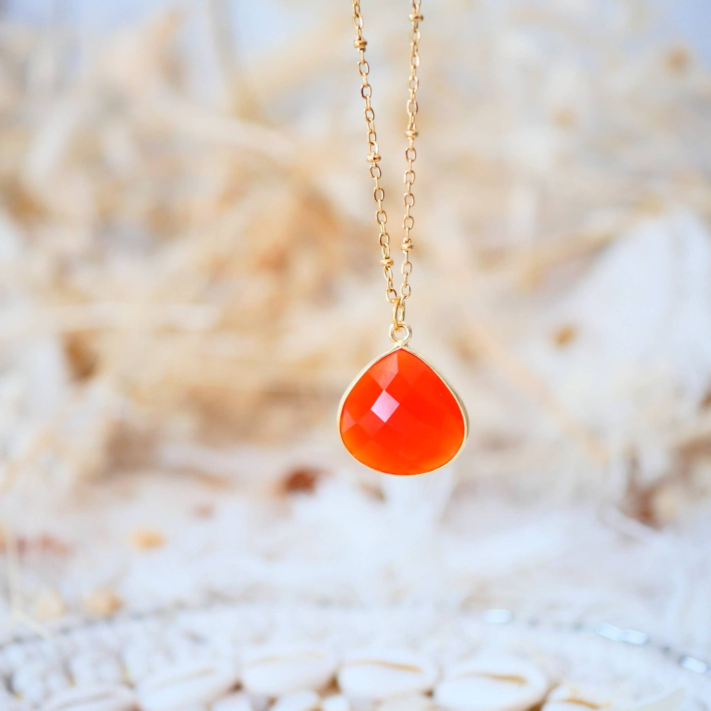 COLLIER JUSTINE - elección de piedra natural