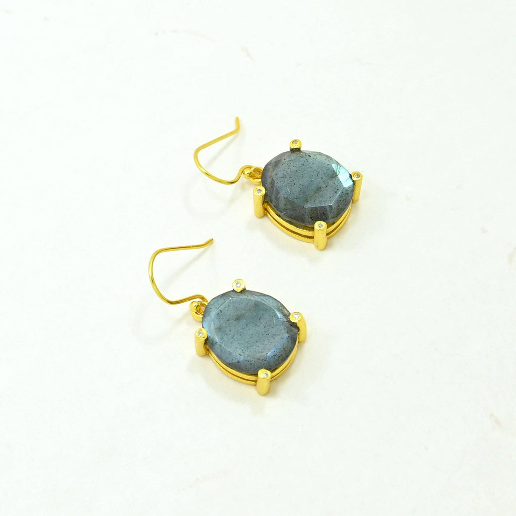 Pendientes Darcy con Labradorita