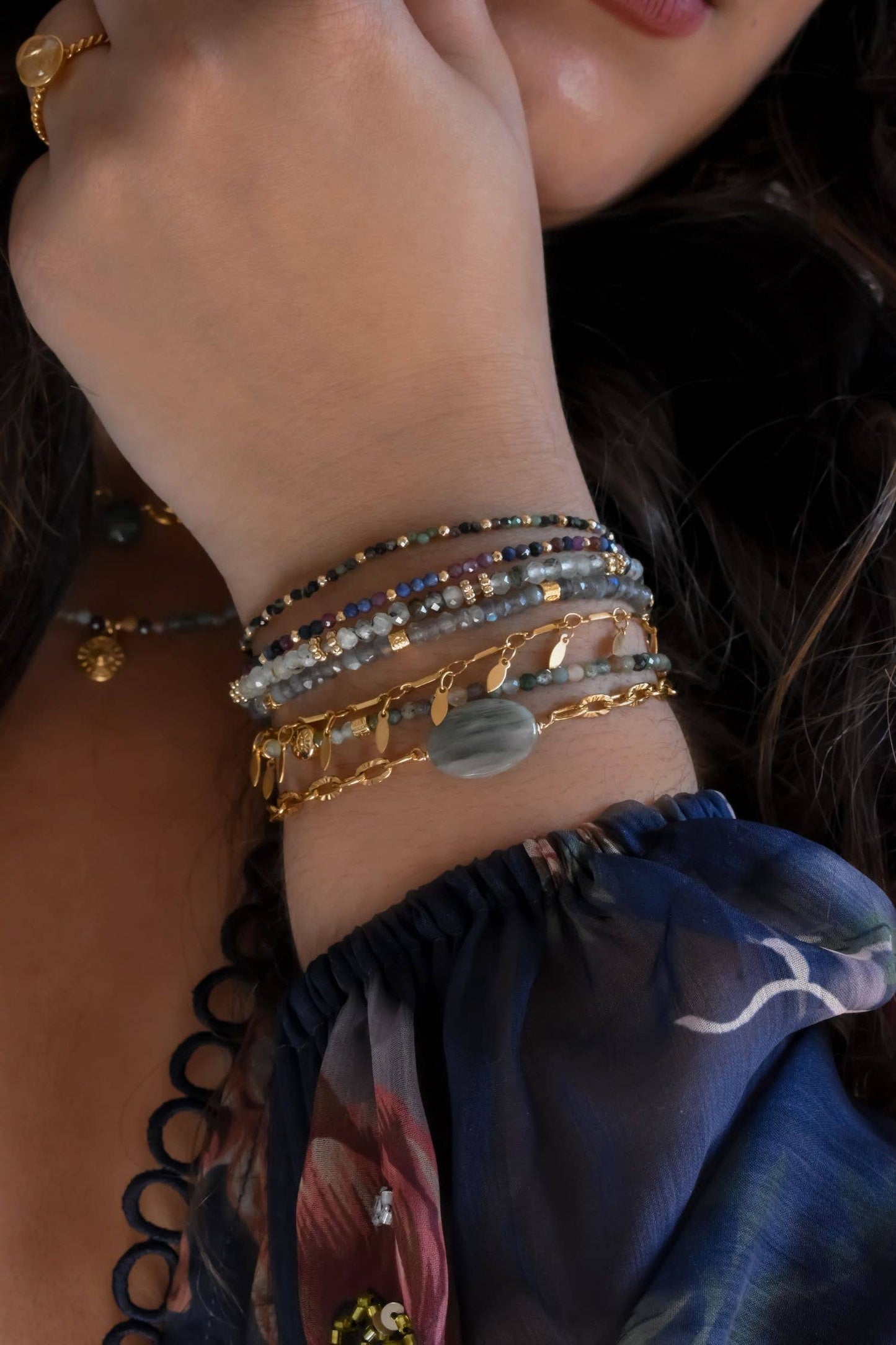 PULSERA JOE RUBIS SAPHIR INDIO