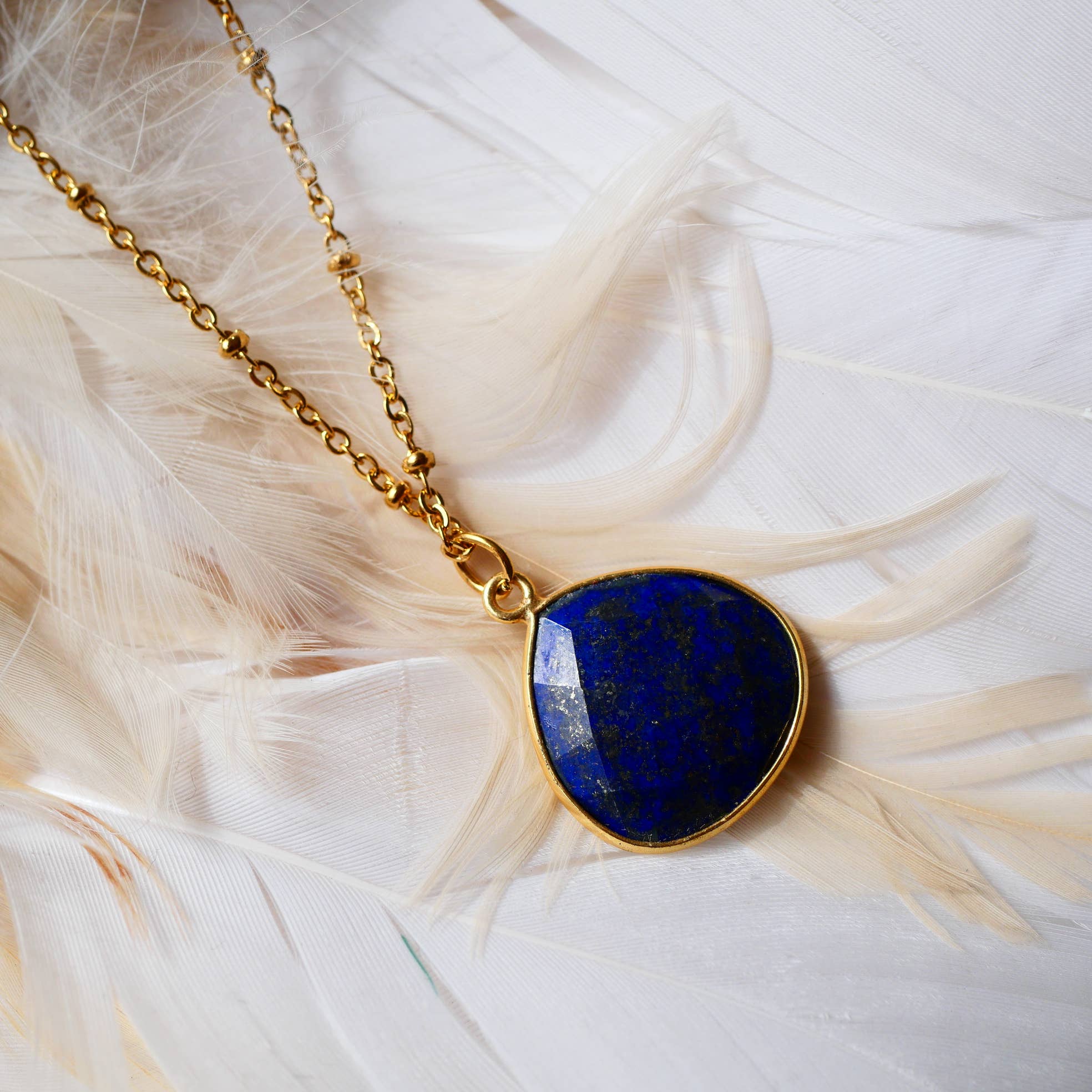 COLLIER JUSTINE - elección de piedra natural