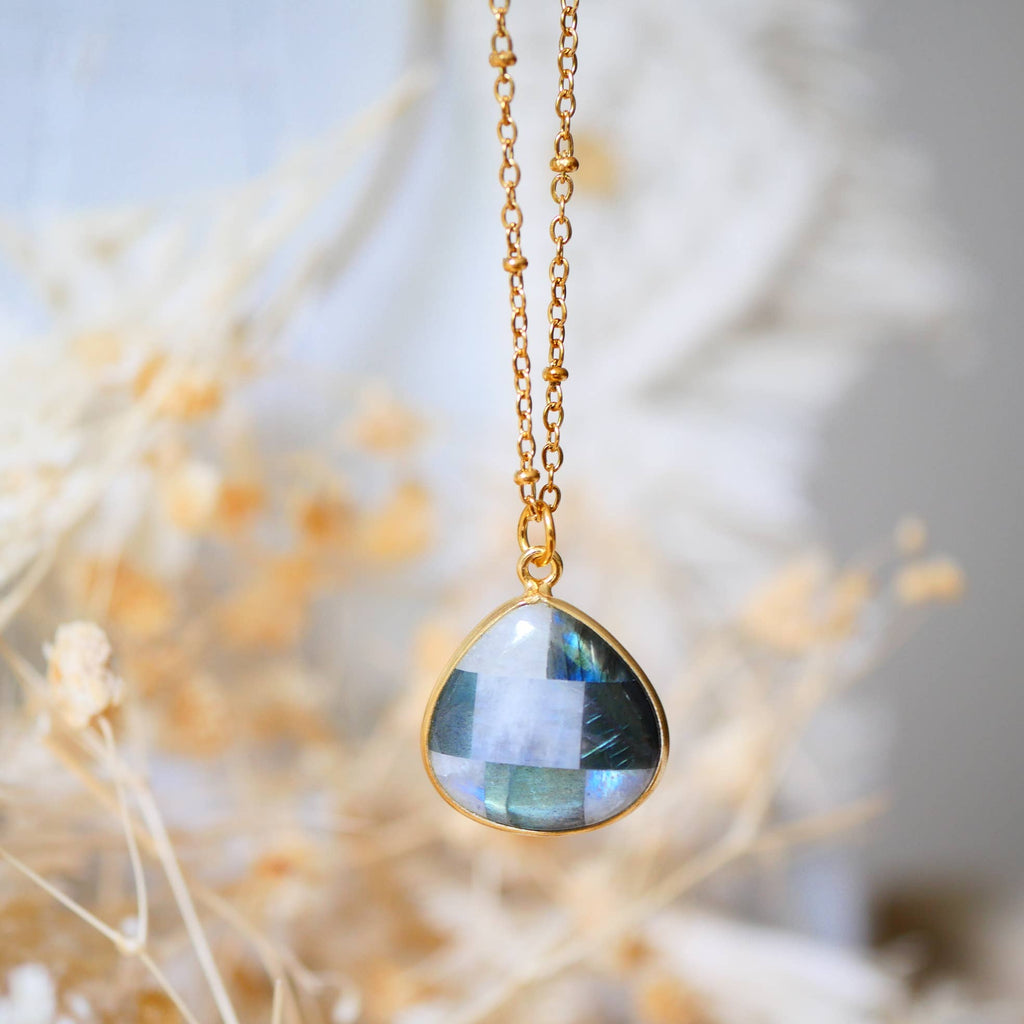 COLLIER JUSTINE - elección de piedra natural