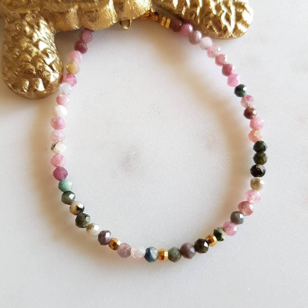 PULSERA DE TURMALINA ELSY - elección de piedra