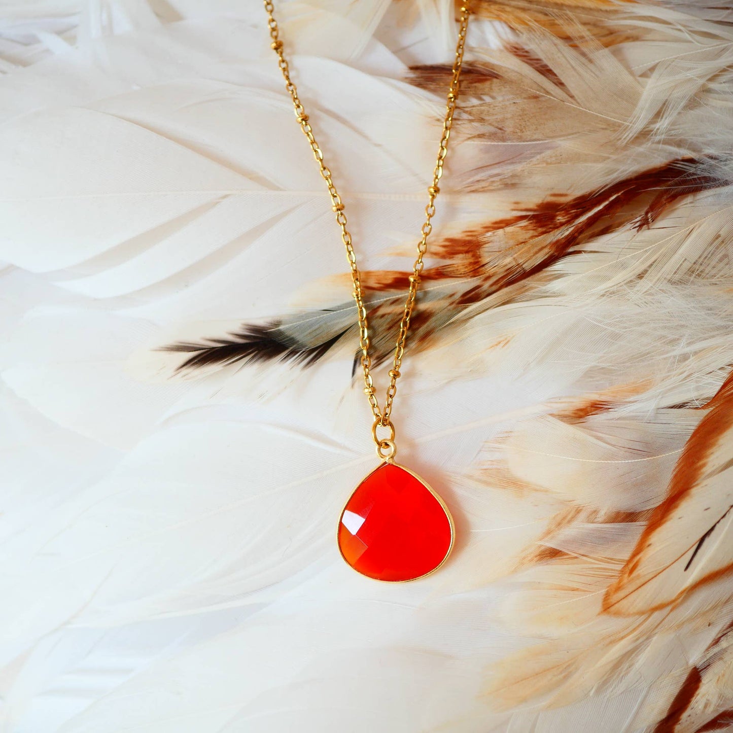 COLLIER JUSTINE - elección de piedra natural