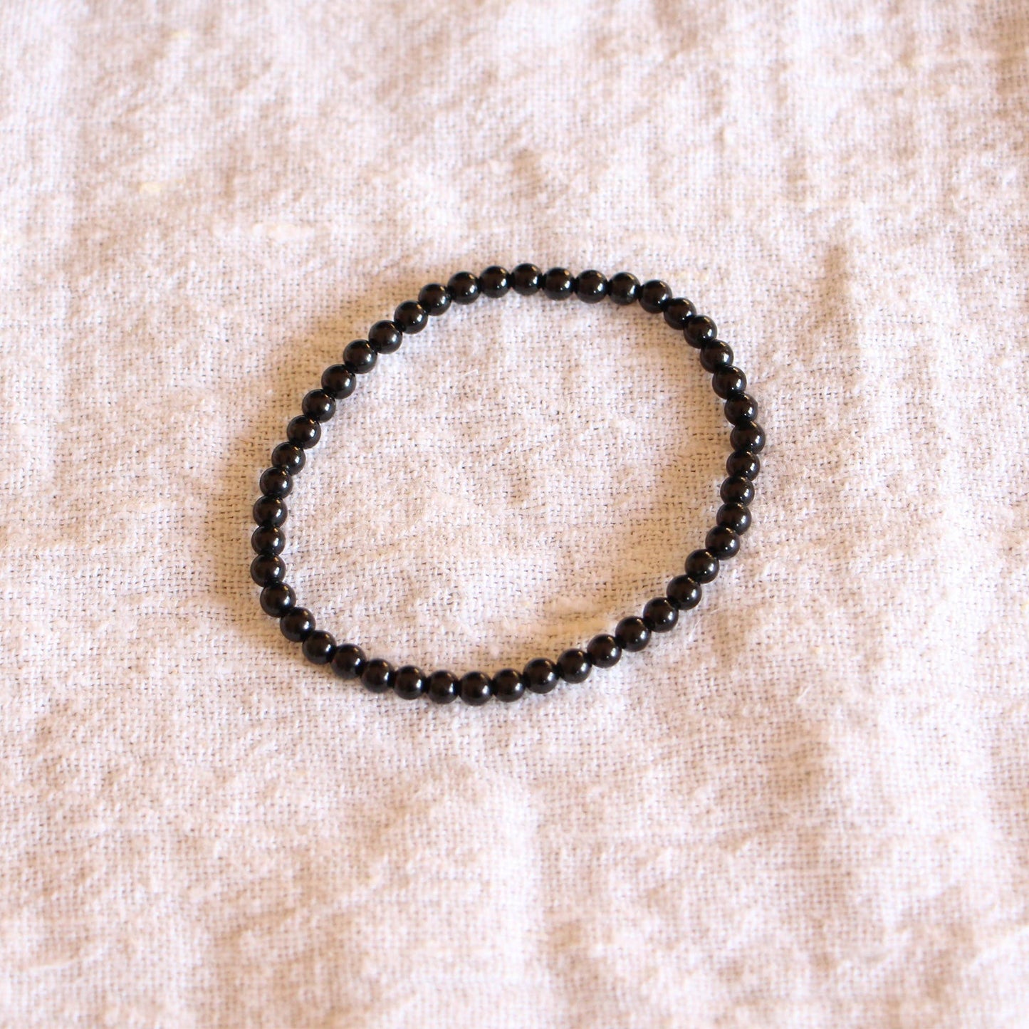 Pulsera de ágata negra o ónix