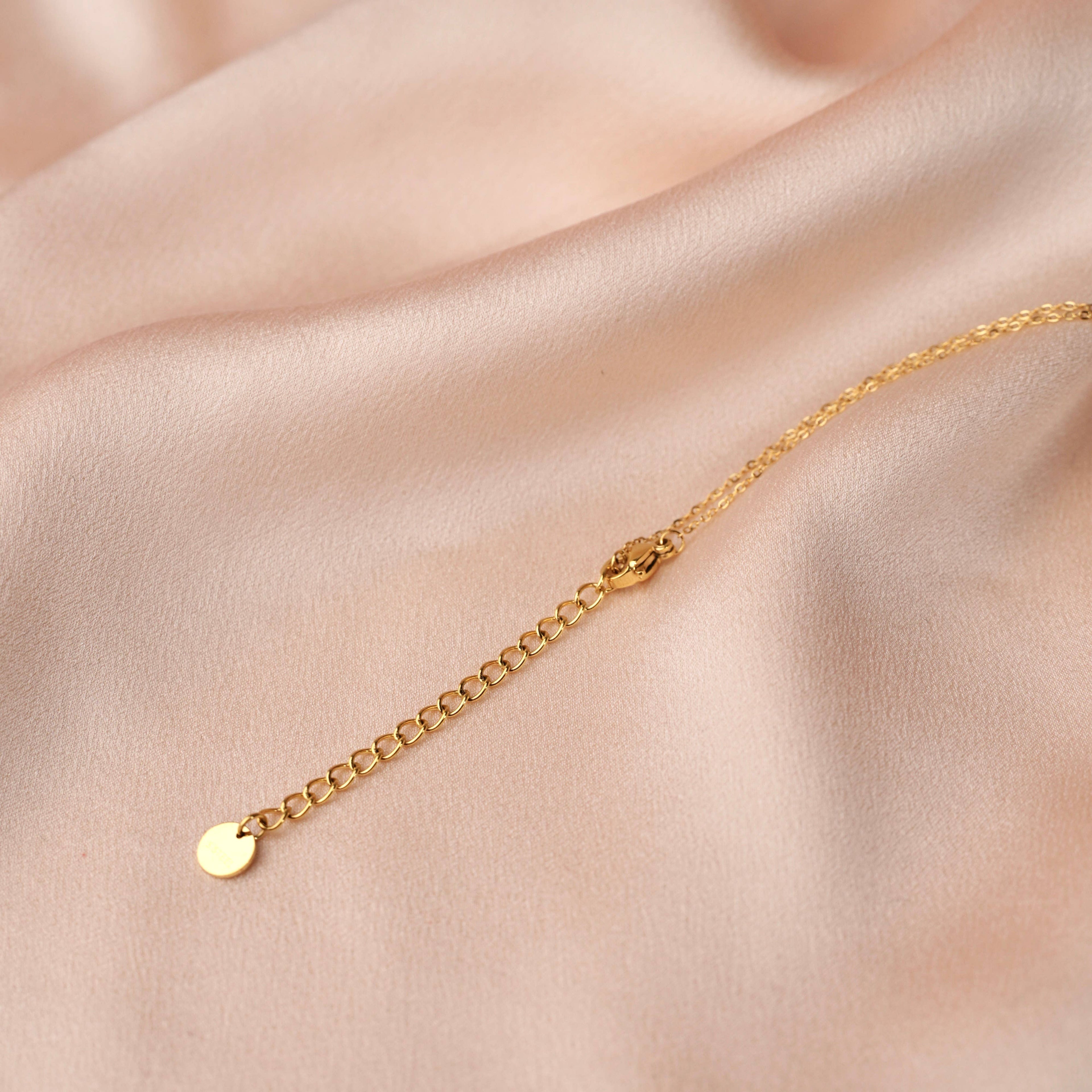 Collar delicado de perlas de agua dulce y nácar