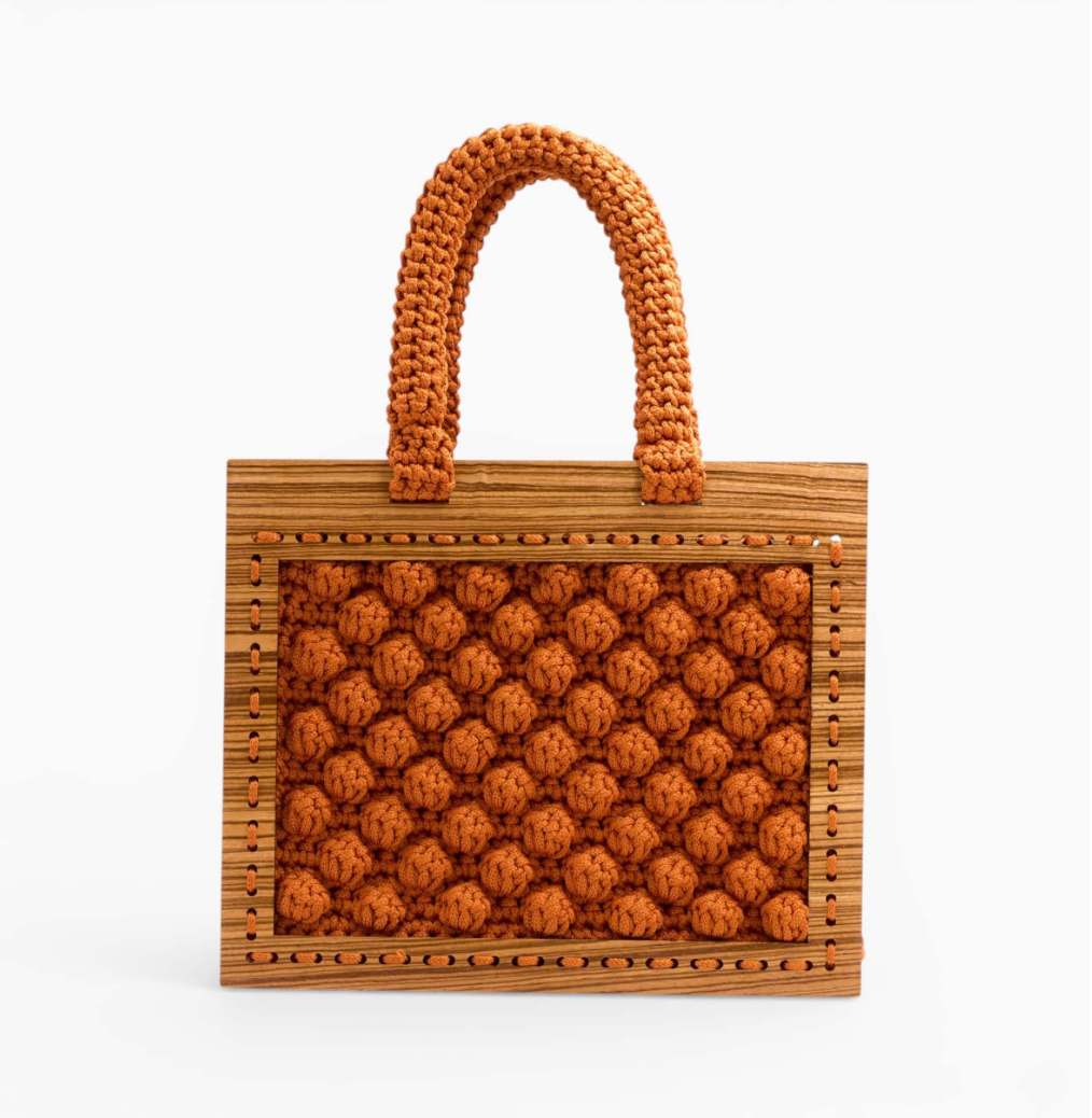 Armonia Crochet Tote Bag