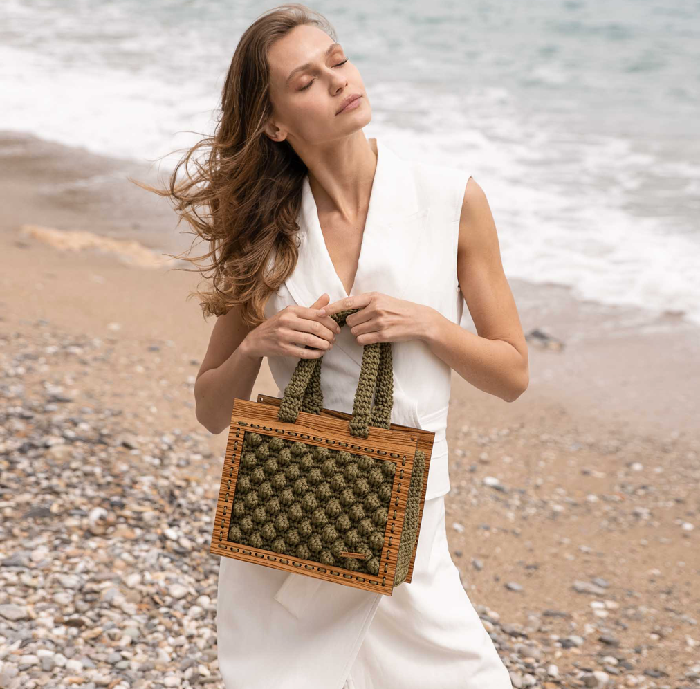 Armonia Crochet Tote Bag