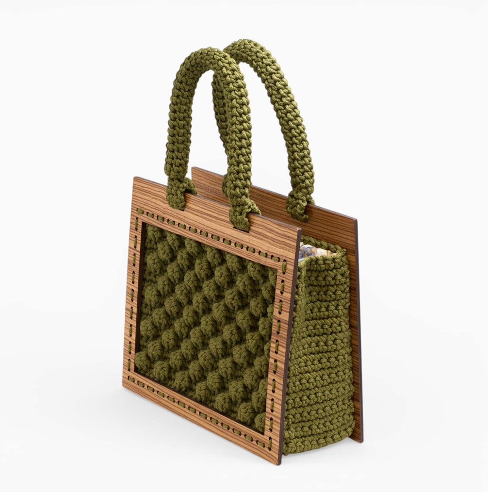 Armonia Crochet Tote Bag