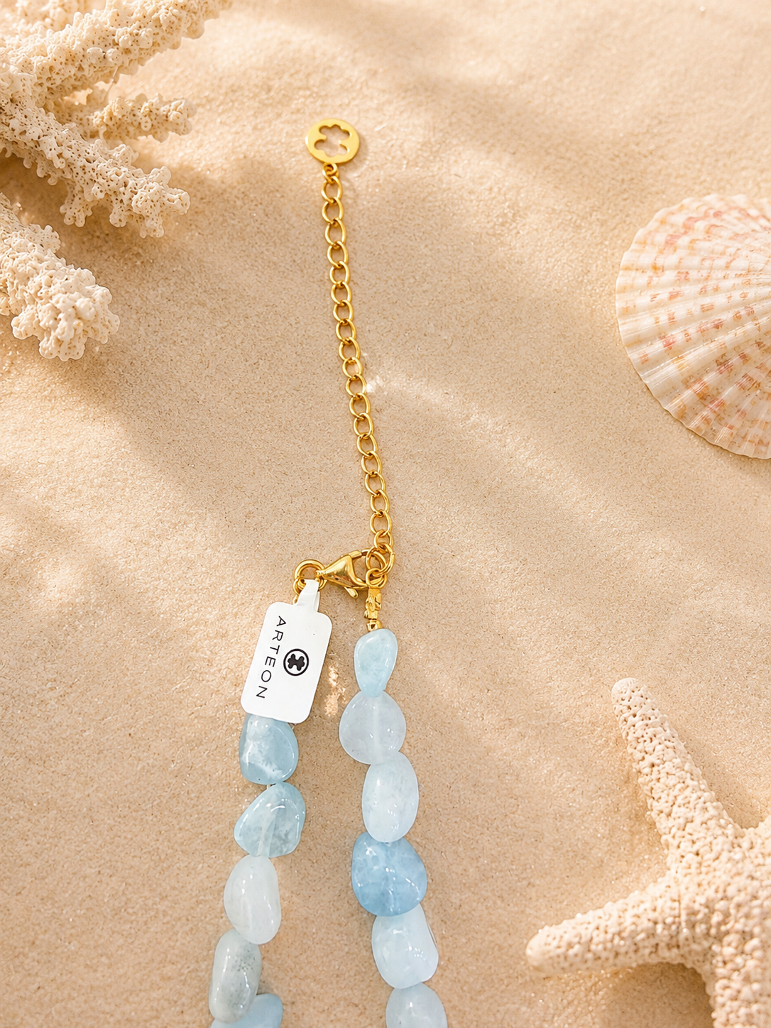 Collar Thalassa Estrella de Mar – Ágata Natural