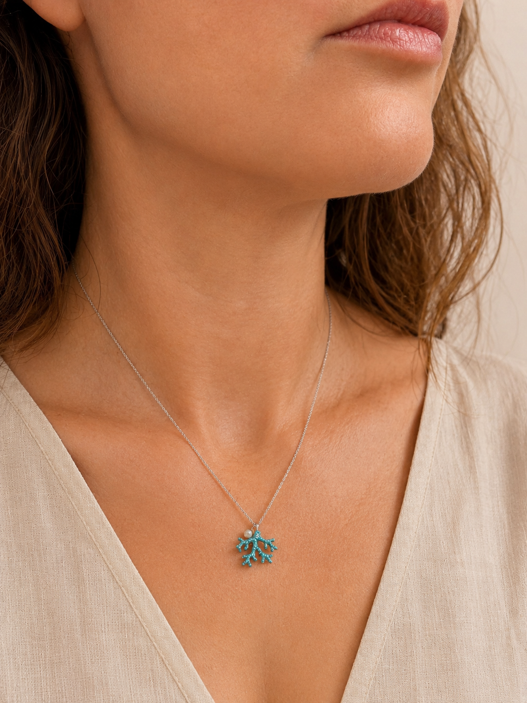 Collar Posidonia - Plata 925