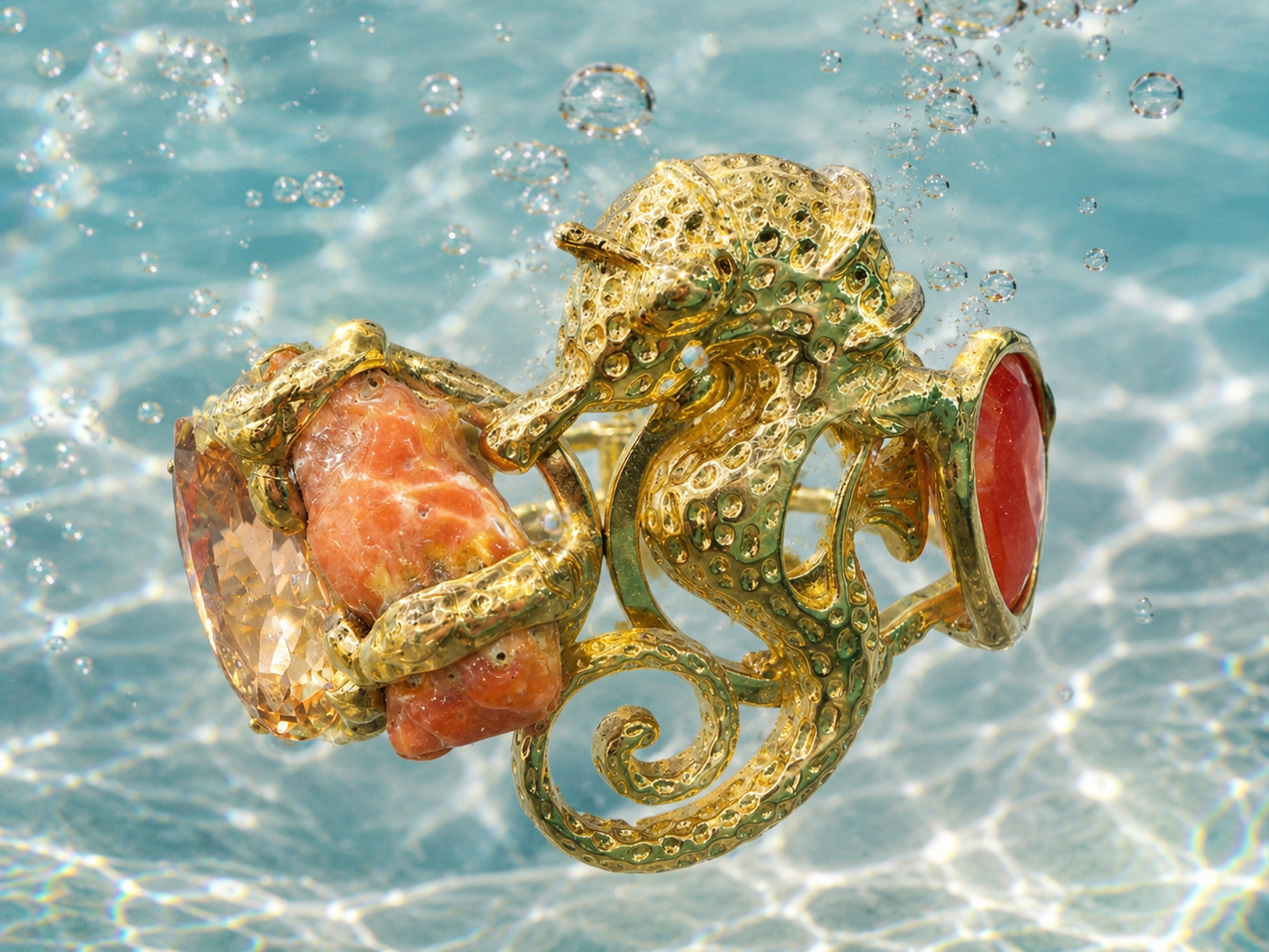 Brazalete Rígido Diseño Marino – Cristina Pandolfi