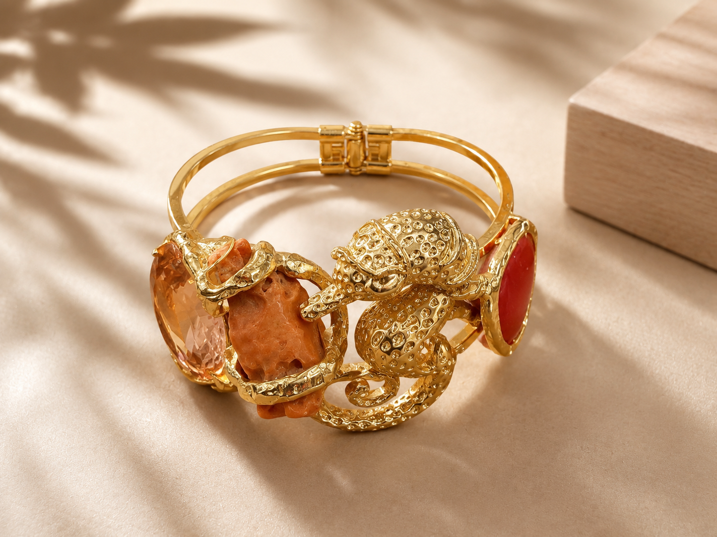 Brazalete Rígido Diseño Marino – Cristina Pandolfi