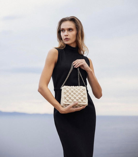 Bolso Aphrodite bandolera crochet