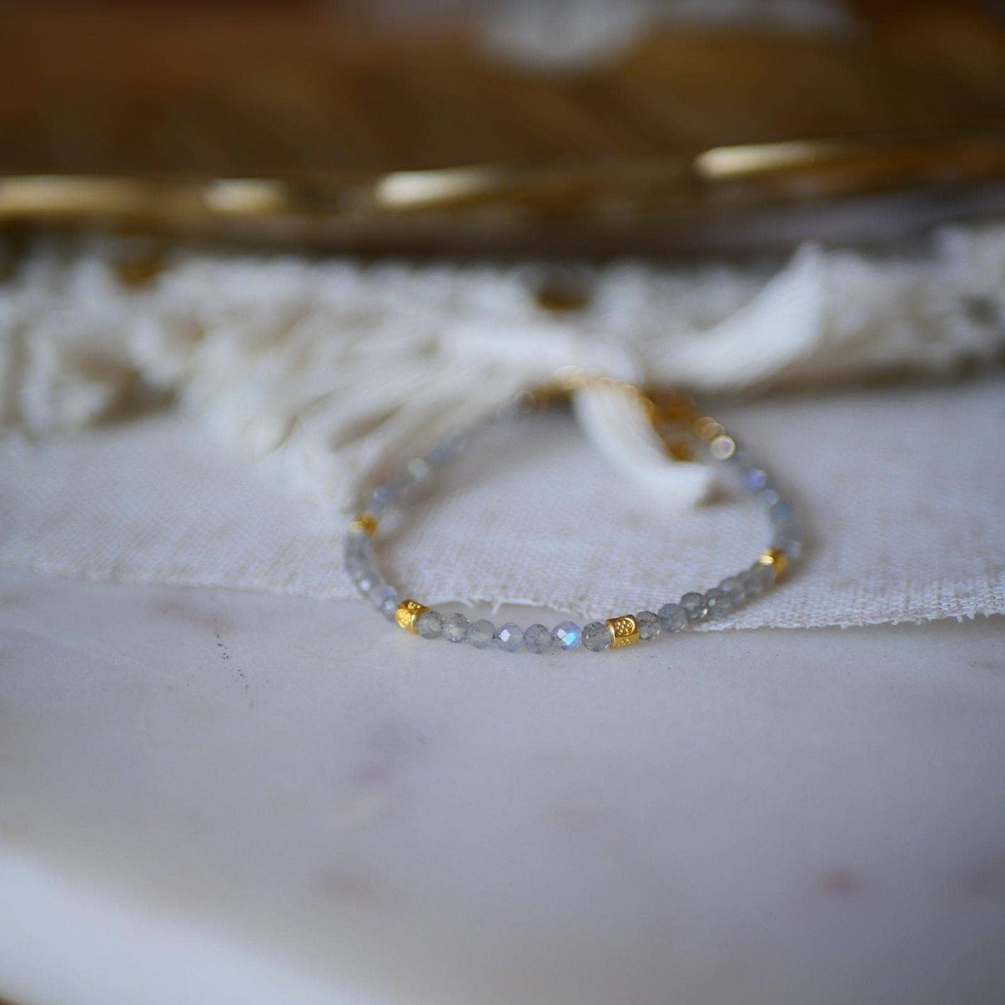 PULSERA RIPTIDE LABRADORITE