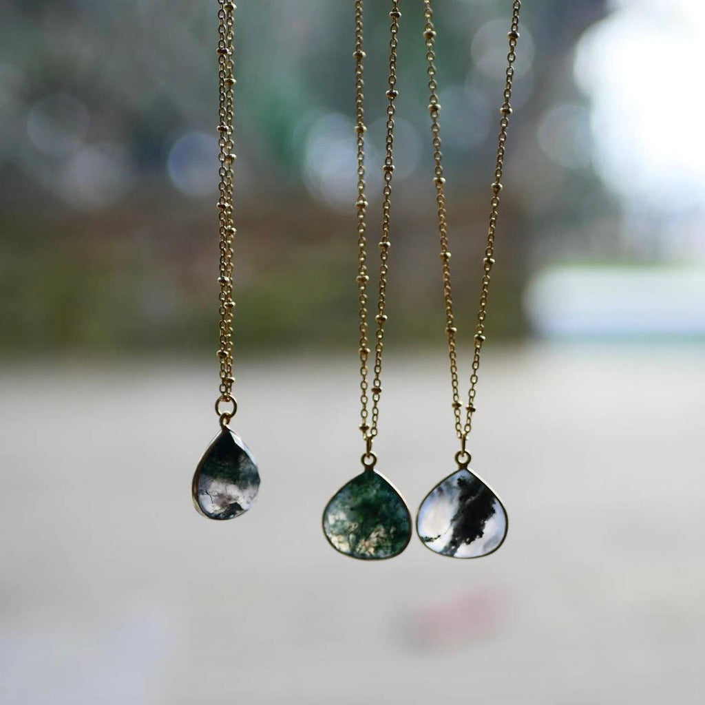COLLIER JUSTINE - elección de piedra natural