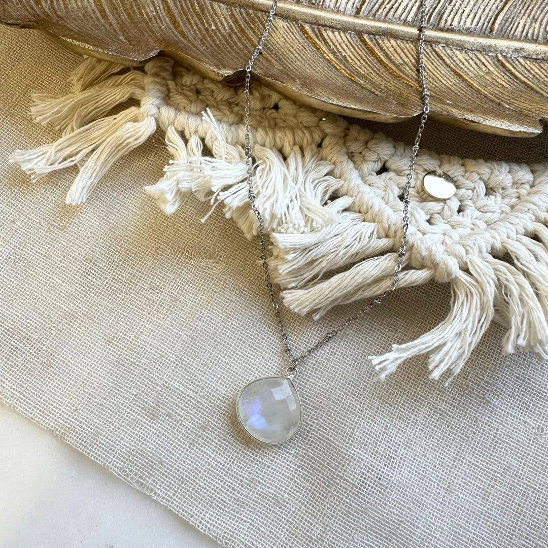 COLLIER JUSTINE - elección de piedra natural