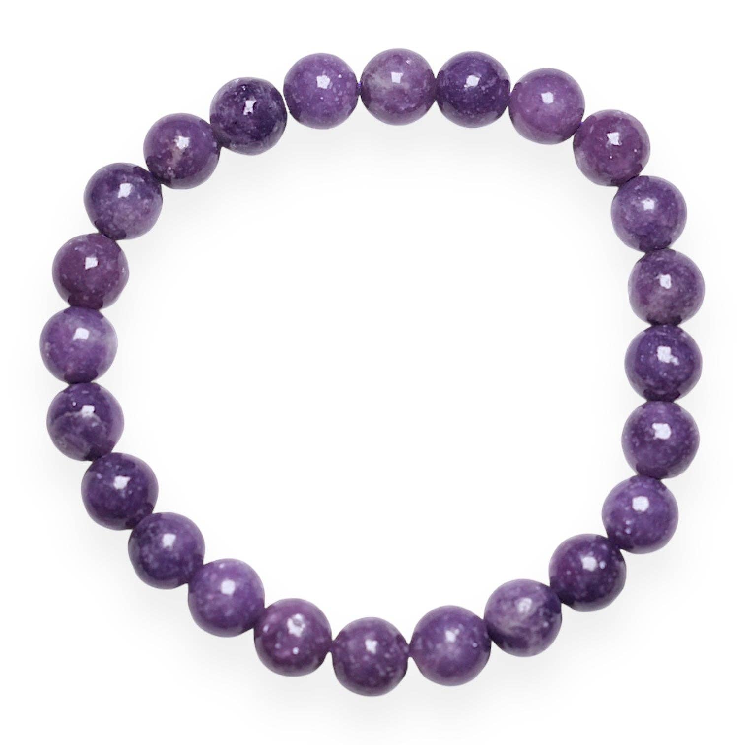 PULSERA DE LEPIDOLITA PARA HOMBRE