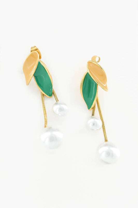 Pendientes de acero inoxidable