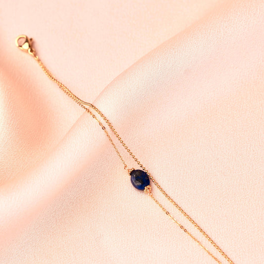 PULSERA DOBLE – Lapislázuli