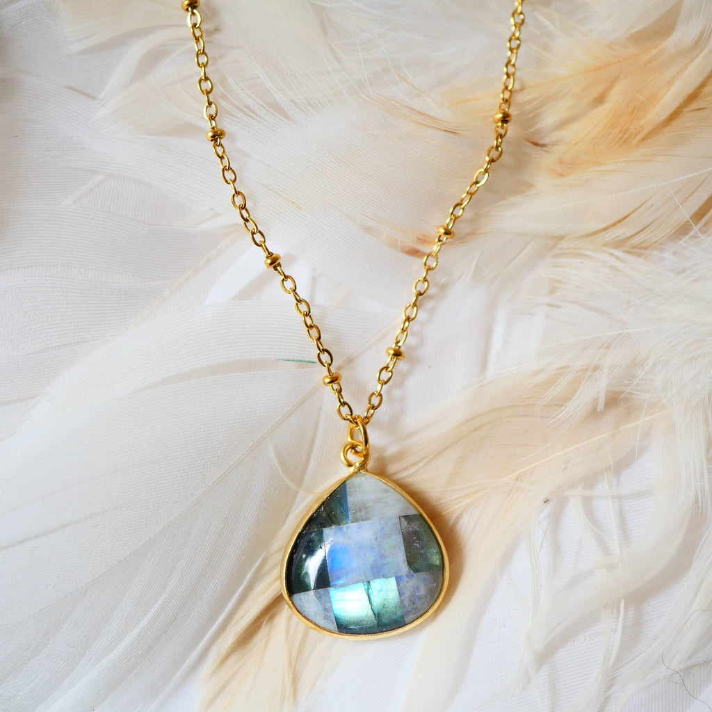 COLLIER JUSTINE - elección de piedra natural