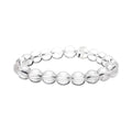 Pulsera de cuarzo blanco 10 mm