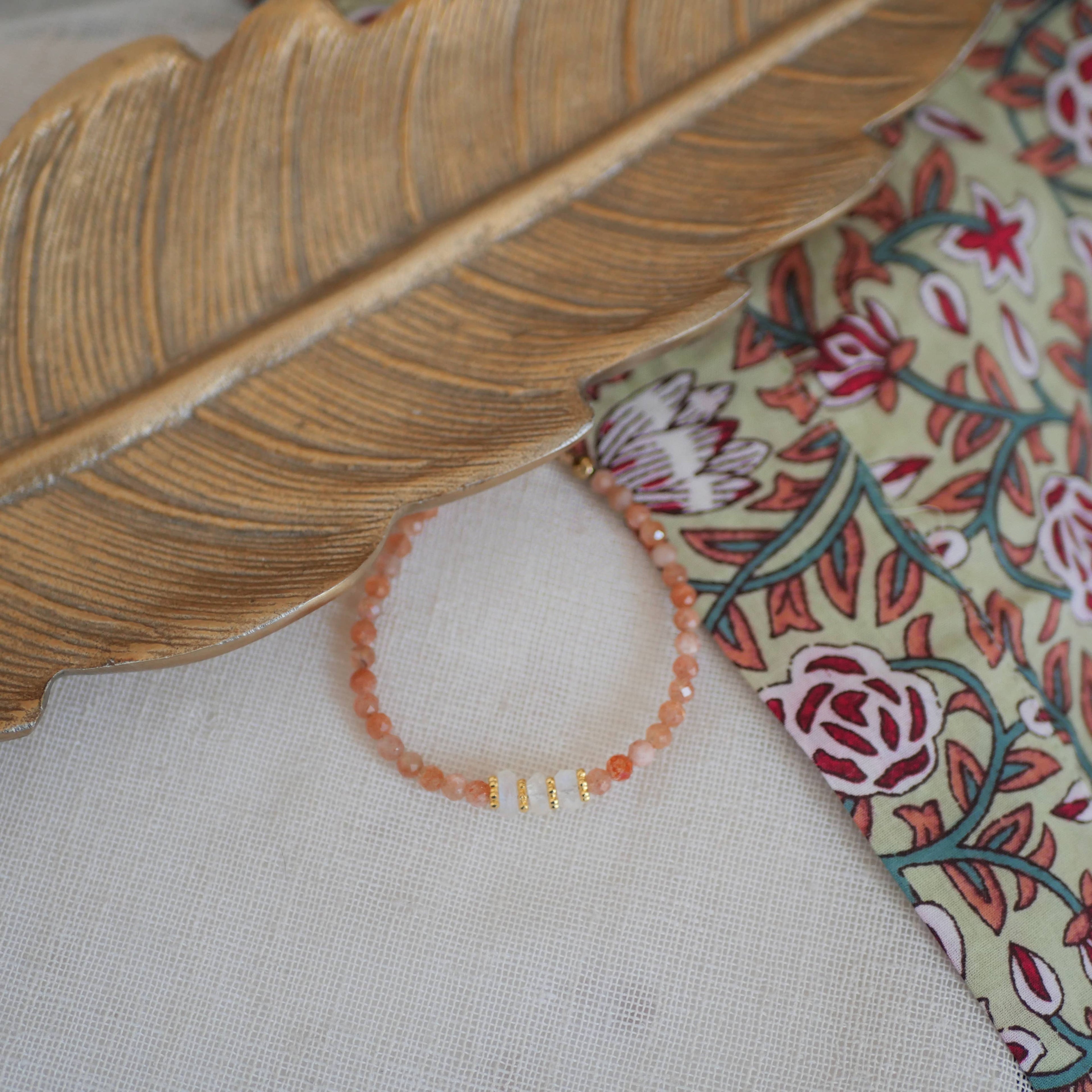 PULSERA CON PIEDRAS DE MANASI DE TU ELECCIÓN