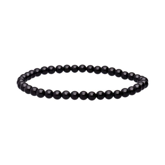 Pulsera de Turmalina Negra 4mm