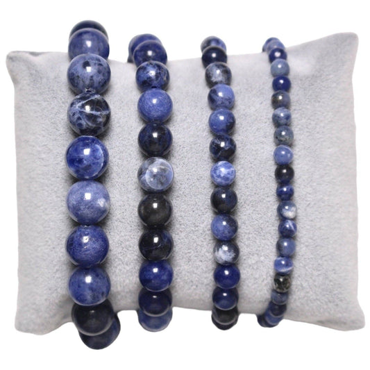Pulsera de sodalita natural