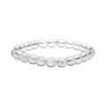Pulsera de Cuarzo Blanco 8mm