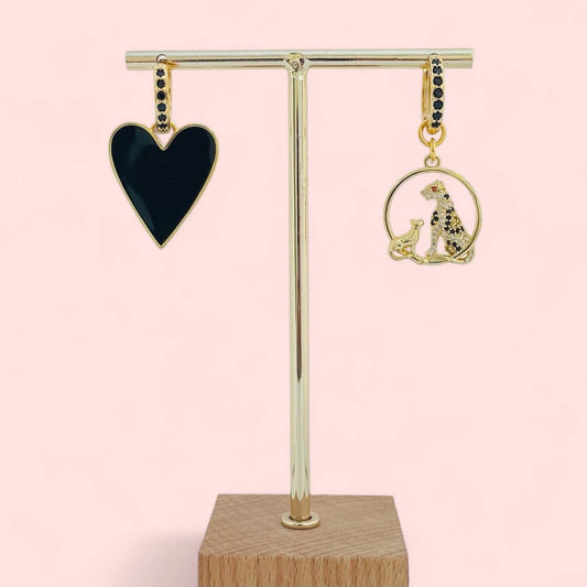 Pendientes de aro Fauve Savage