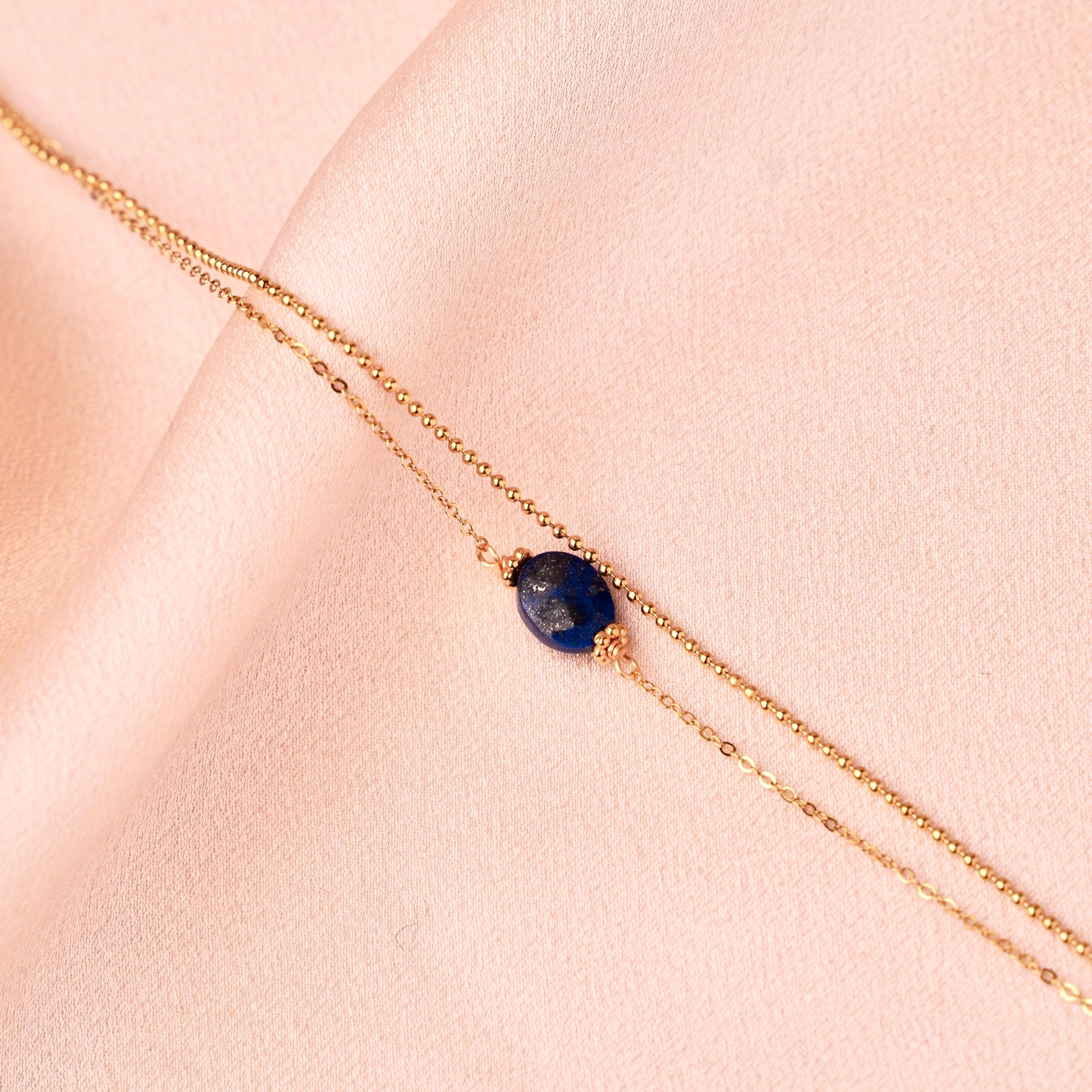 PULSERA DOBLE – Lapislázuli