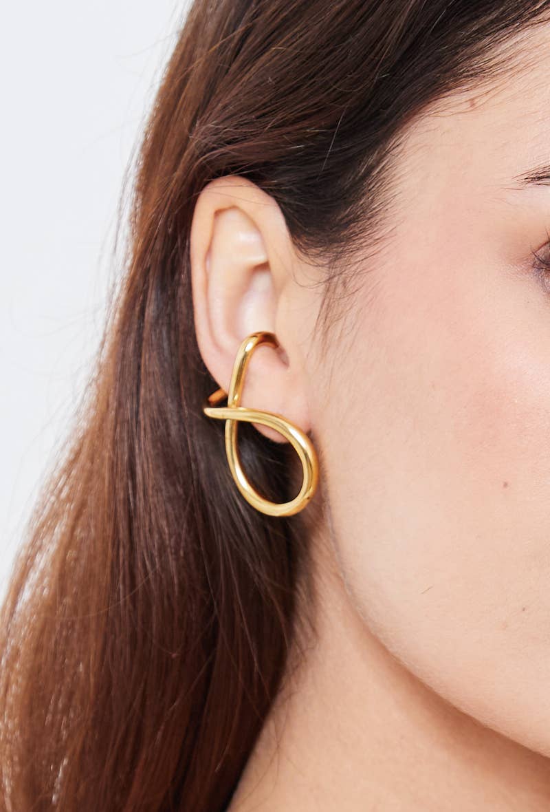 Pendientes de acero inoxidable