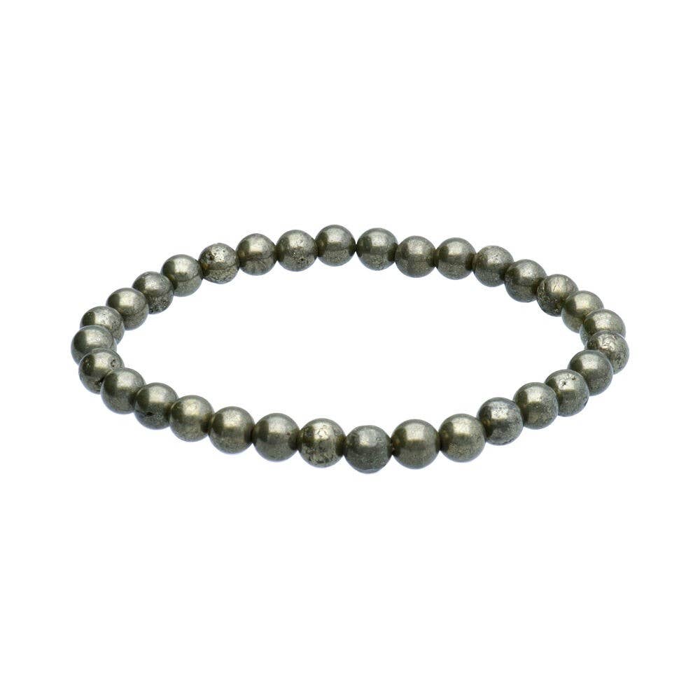 Pulsera de Pirita 6mm