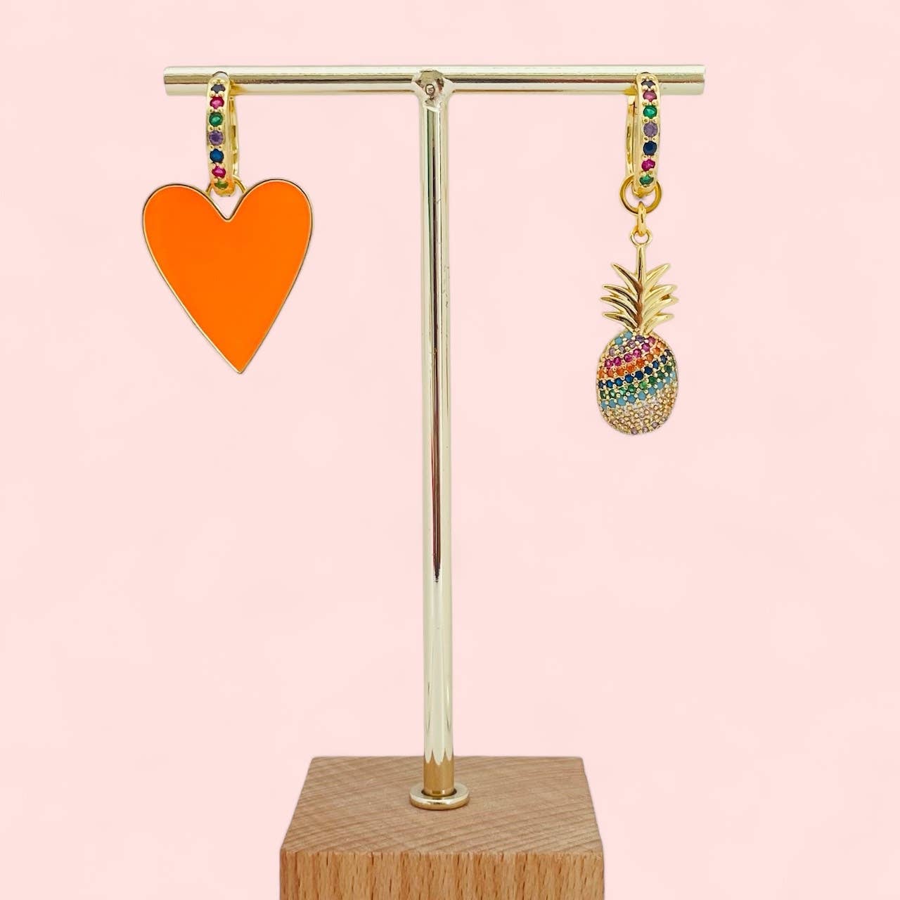Pendientes de aro Ananas Mania