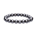Pulsera de hematites 10 mm para hombre