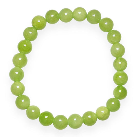 PULSERA DE CALCITA VERDE PARA HOMBRE